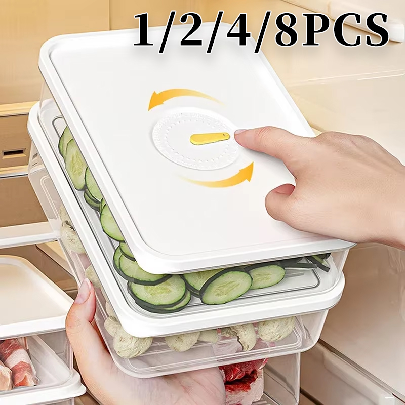Meal Prep Containers Xl - Çok Amaçlı Gıda Tazelik Kabı Temizle