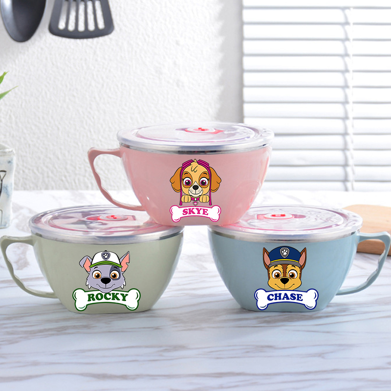 Stainless Bento Box - PAW Patrols Paslanmaz Çelik Yalıtımlı Öğle