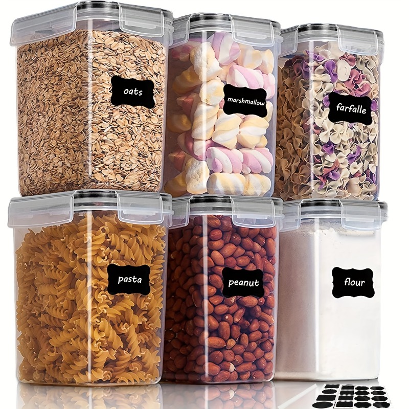 Meal Prep Containers Xl - 6 adet hava geçirmez gıda saklama