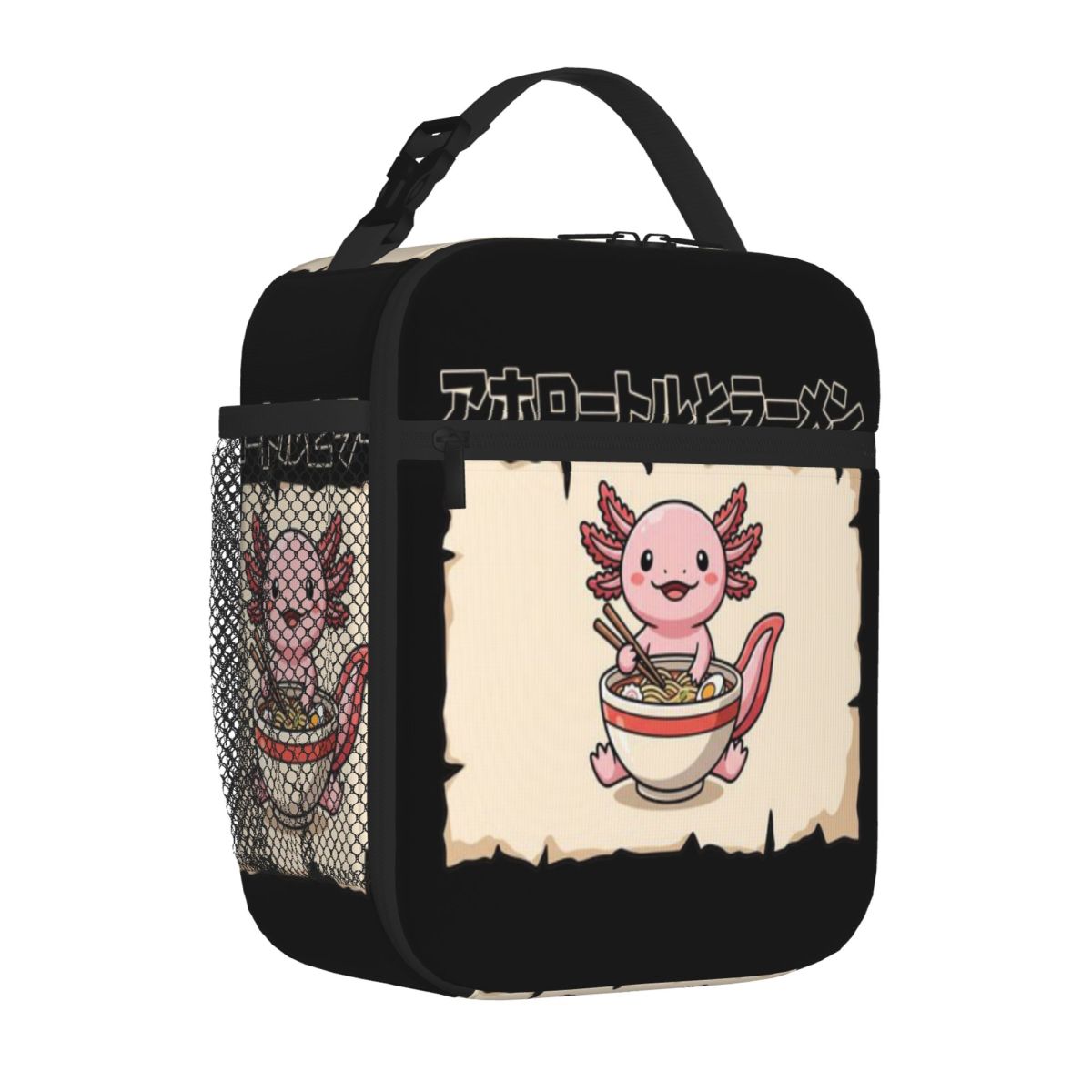 Meal Prep Japanese - Sıcak Fırsat Kawaii Axolotl Ramen Yiyen