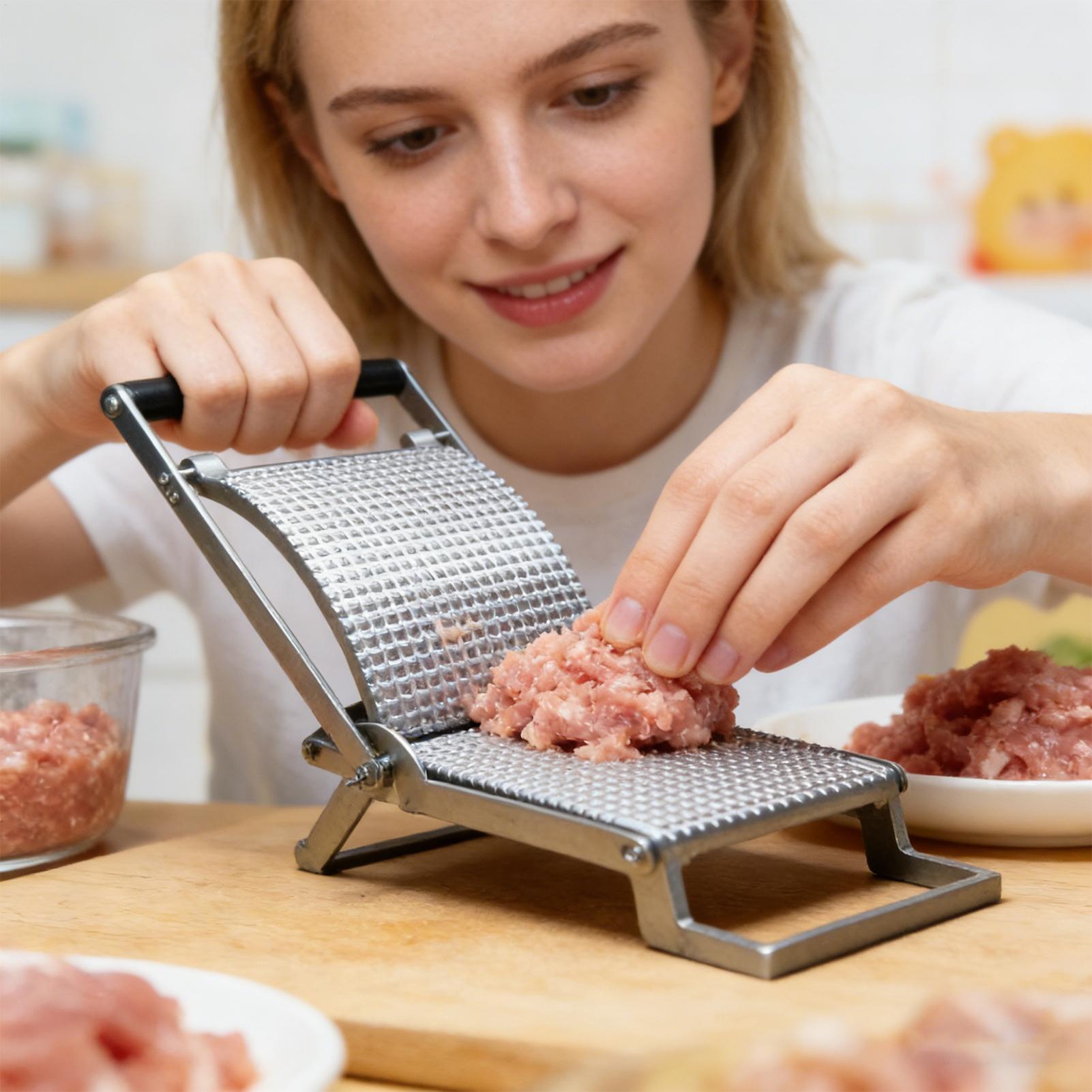 Meal Prep Chicken - Et Dövücü Paslanmaz Çelik Manuel Mutfak