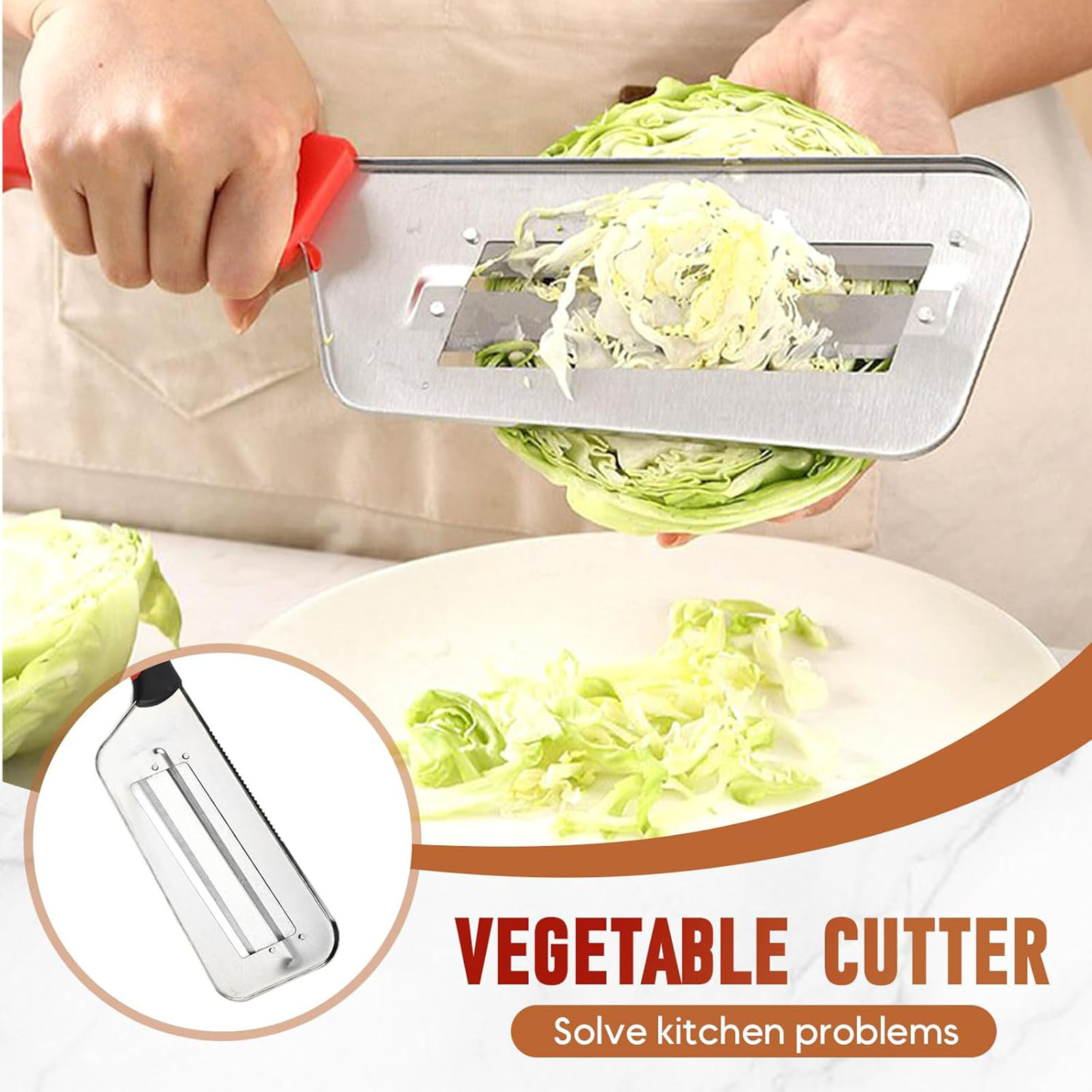 Meal Prep Easy - 2 Katmanlı Bıçaklı Rende Çok Fonksiyonlu