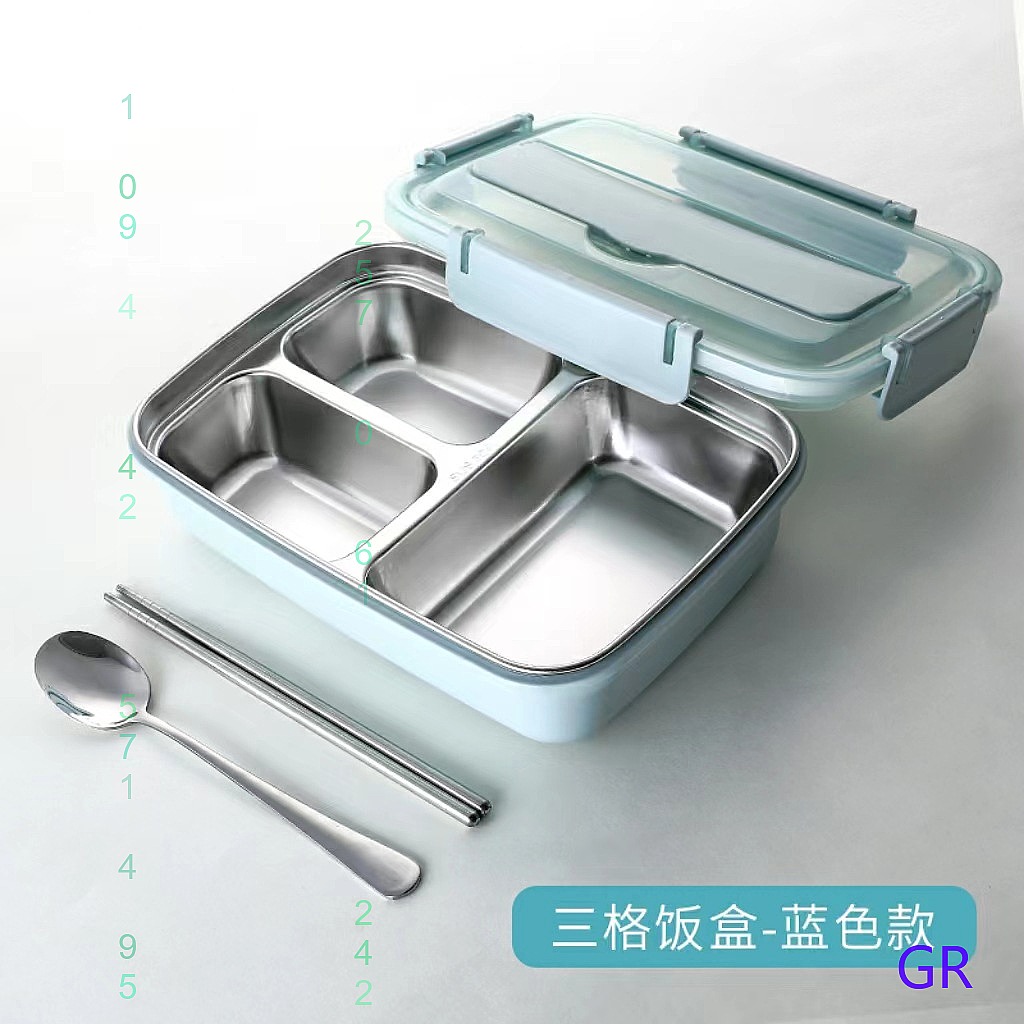 Stainless Bento Box - Sınır Ötesi Stok Öğrenci Bento Kutusu