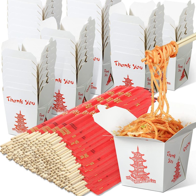 Meal Prep Dinners - Pagoda Çin Paket Gıda Kapları Kulpsuz