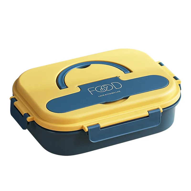 Meal Prep Easy - Öğle Yemeği Kolaylaştırıldı! Dahili Bölmeli Paslanmaz