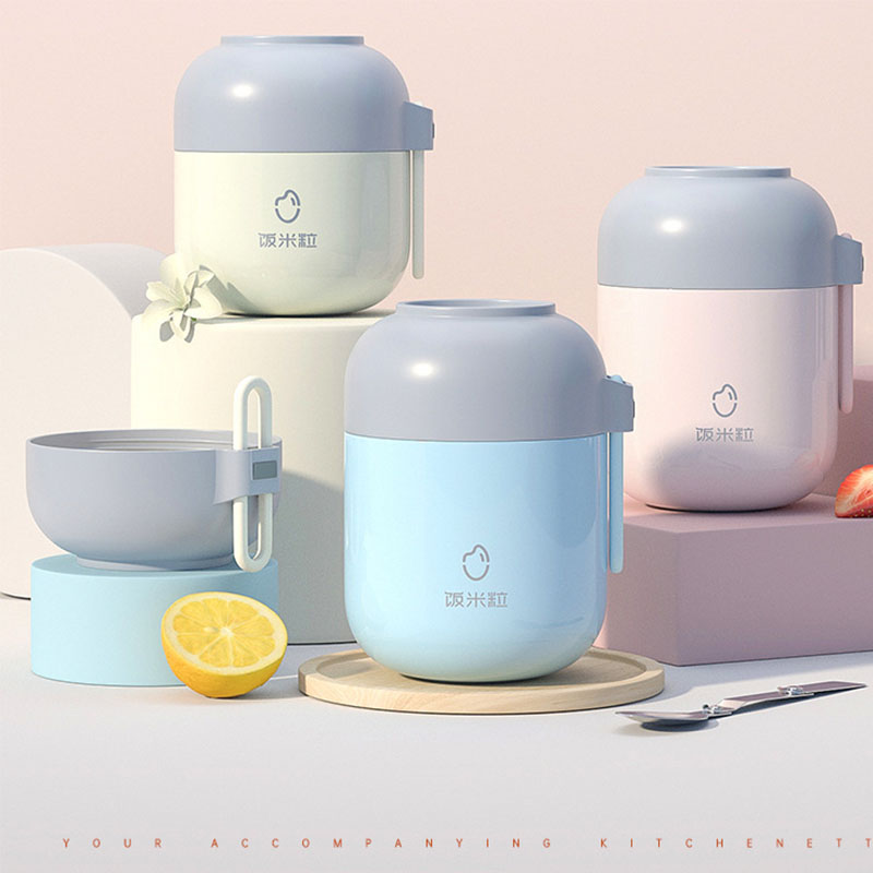 Stainless Bento Box - 500/700ml Kadınlar İçin Saplı Pişirme Kabı,