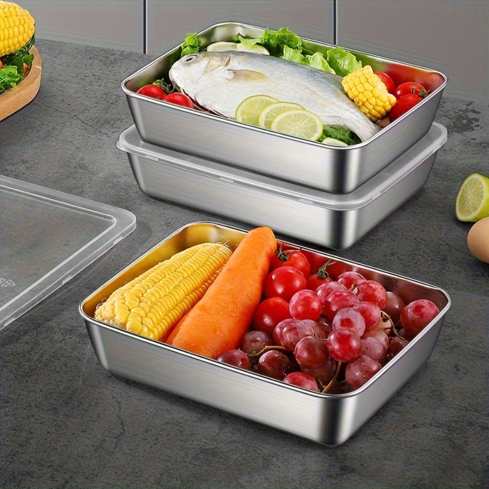 5 Parça Paslanmaz Çelik Gıda S - Meal Prep Containers Xl incelemesi ve fiyatı