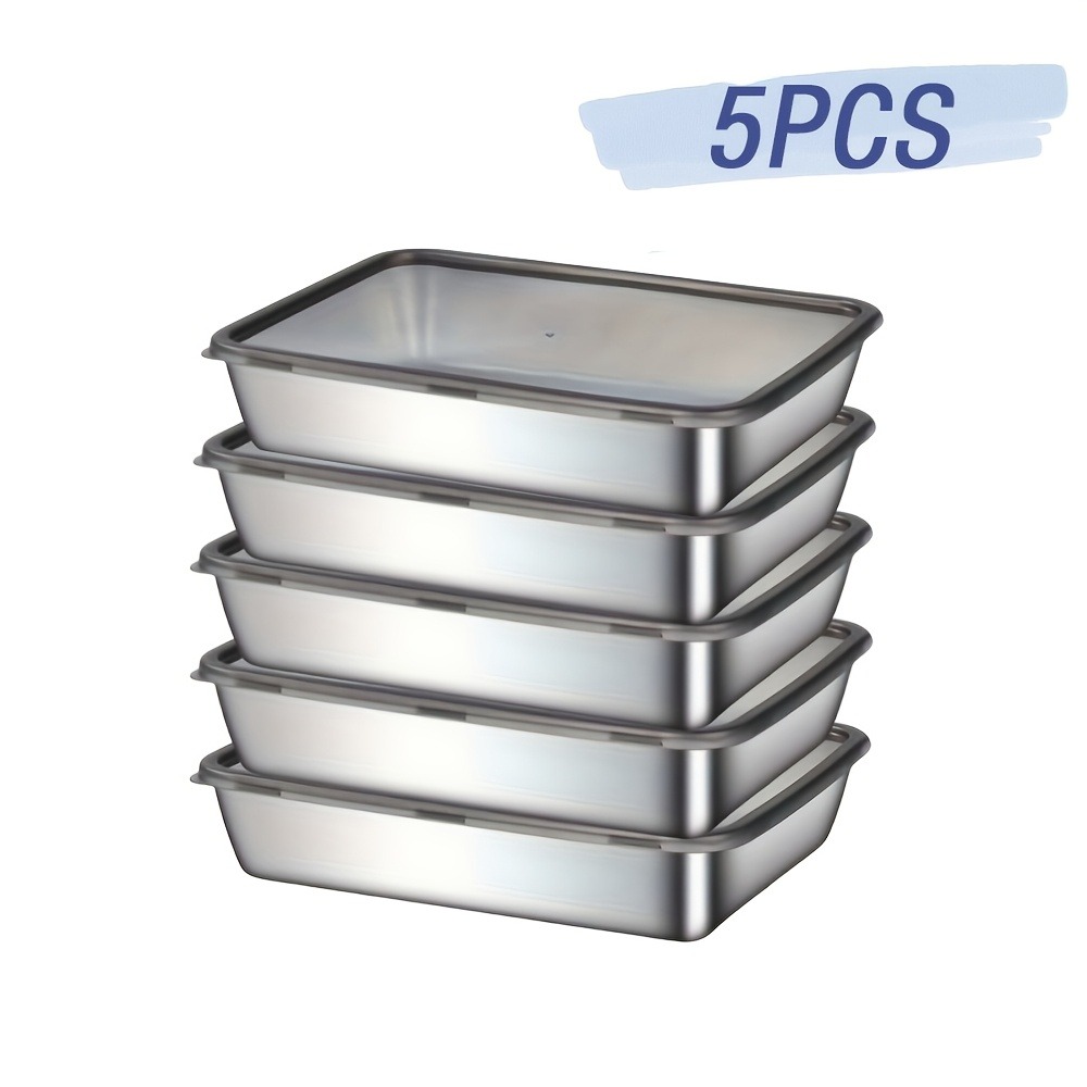 5 Parça Paslanmaz Çelik Gıda S - Meal Prep Containers Xl incelemesi ve fiyatı