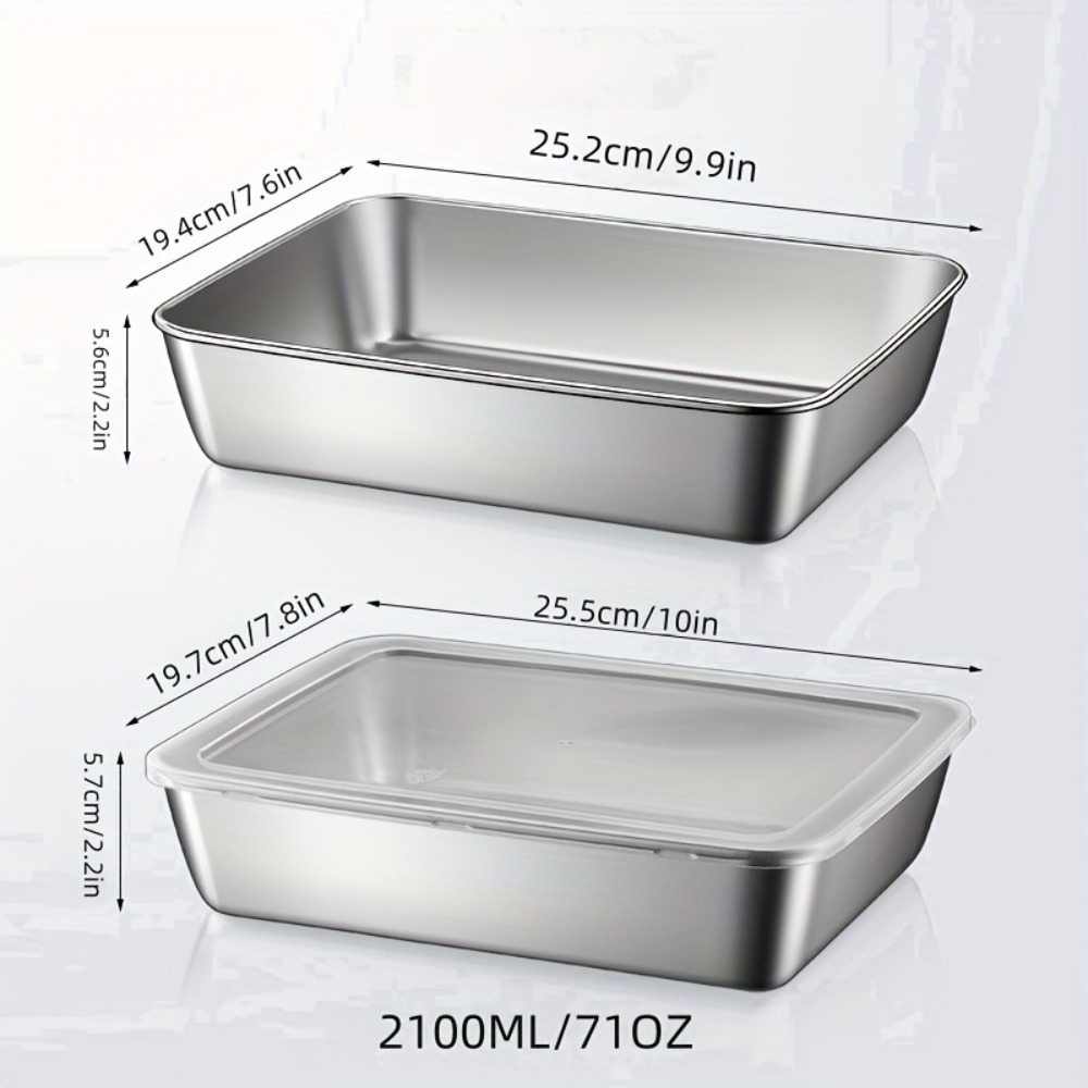 5 Parça Paslanmaz Çelik Gıda S - Meal Prep Containers Xl incelemesi ve fiyatı
