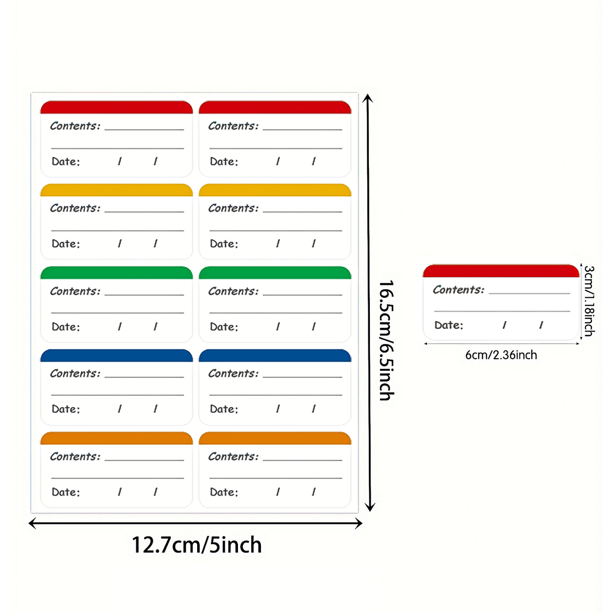 100 Adet Dondurucu Etiketleri  - Meal Prep Easy incelemesi ve fiyatı