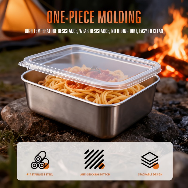 5 adet Paslanmaz Çelik Gıda Ka - Meal Prep Containers Xl incelemesi ve fiyatı