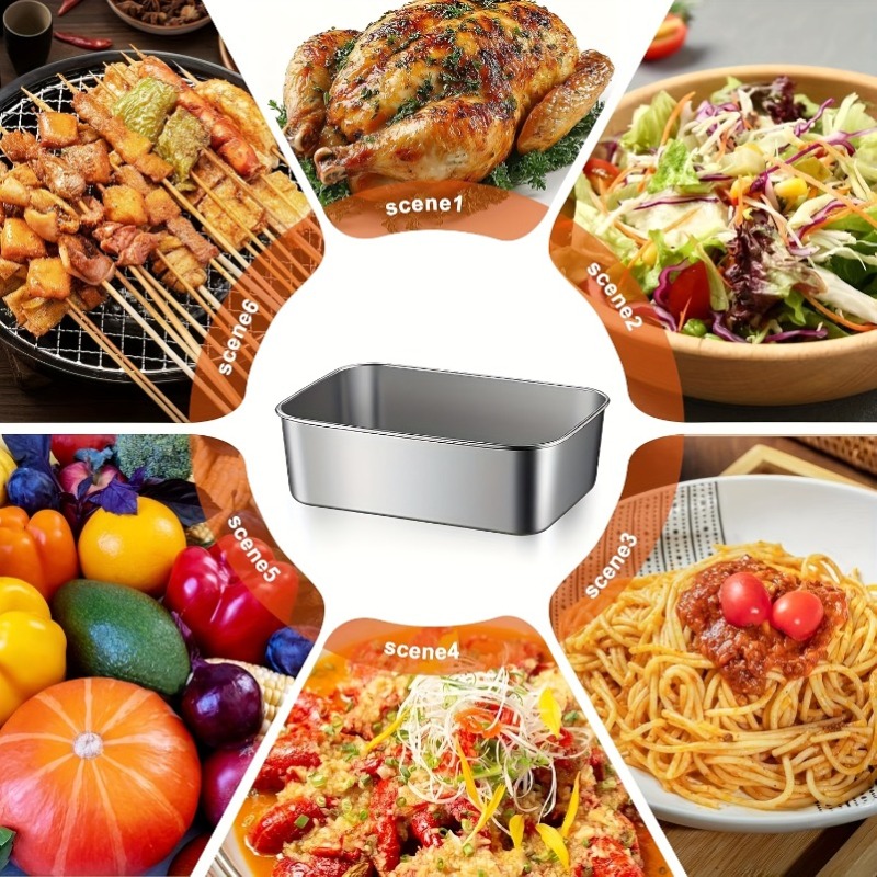 5 adet Paslanmaz Çelik Gıda Ka - Meal Prep Containers Xl incelemesi ve fiyatı