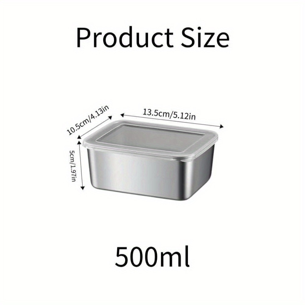 5 Parça Paslanmaz Çelik Saklam - Meal Prep Containers Xl incelemesi ve fiyatı