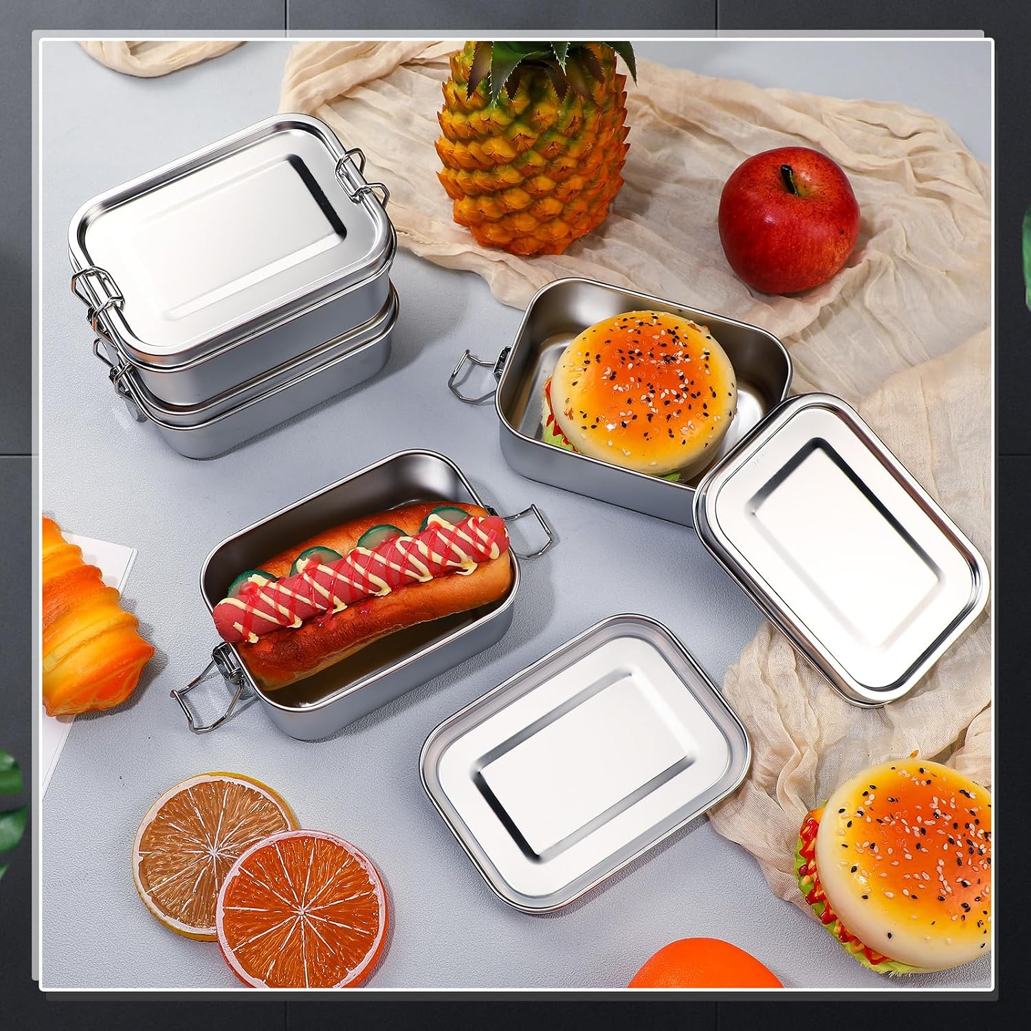 Paslanmaz Çelik Gıda Saklama K - Meal Prep Dinners incelemesi ve fiyatı