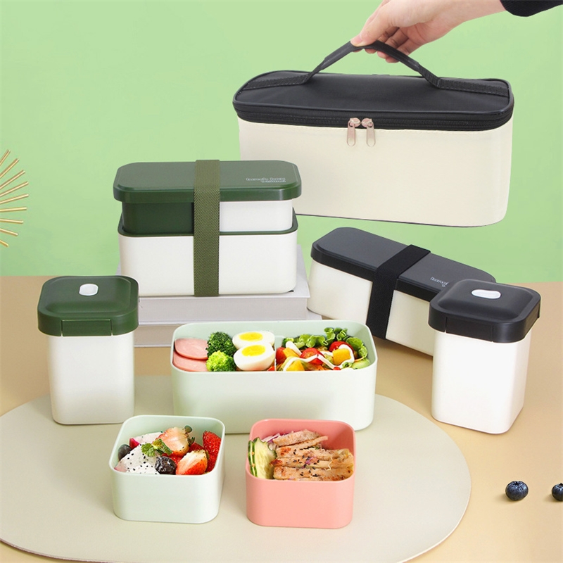 Çift Bölmeli Öğle Yemeği Kutus - Meal Prep Japanese incelemesi ve fiyatı