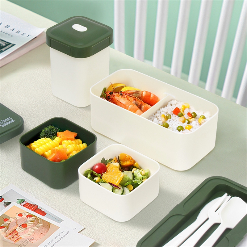 Çift Bölmeli Öğle Yemeği Kutus - Meal Prep Japanese incelemesi ve fiyatı