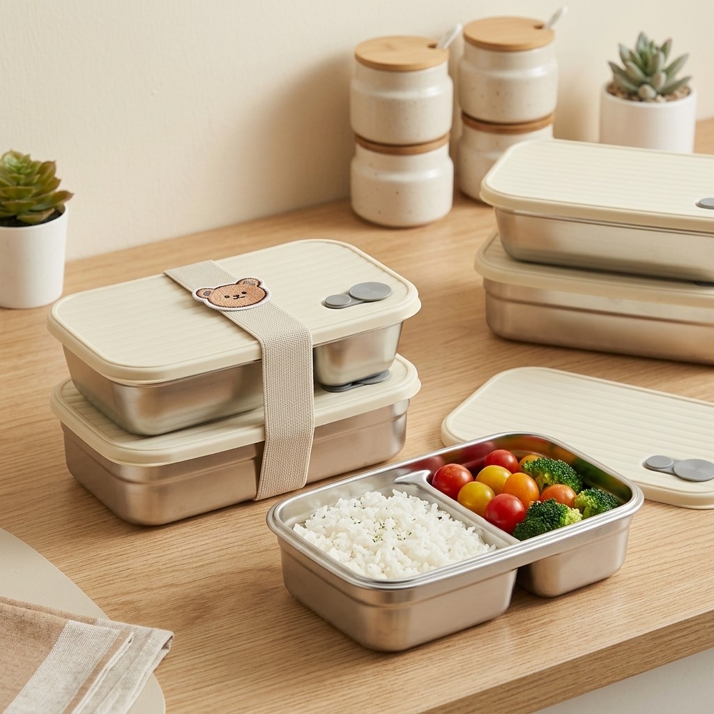 Paslanmaz Çelik Bento Kutusu M - Meal Prep Dinners incelemesi ve fiyatı