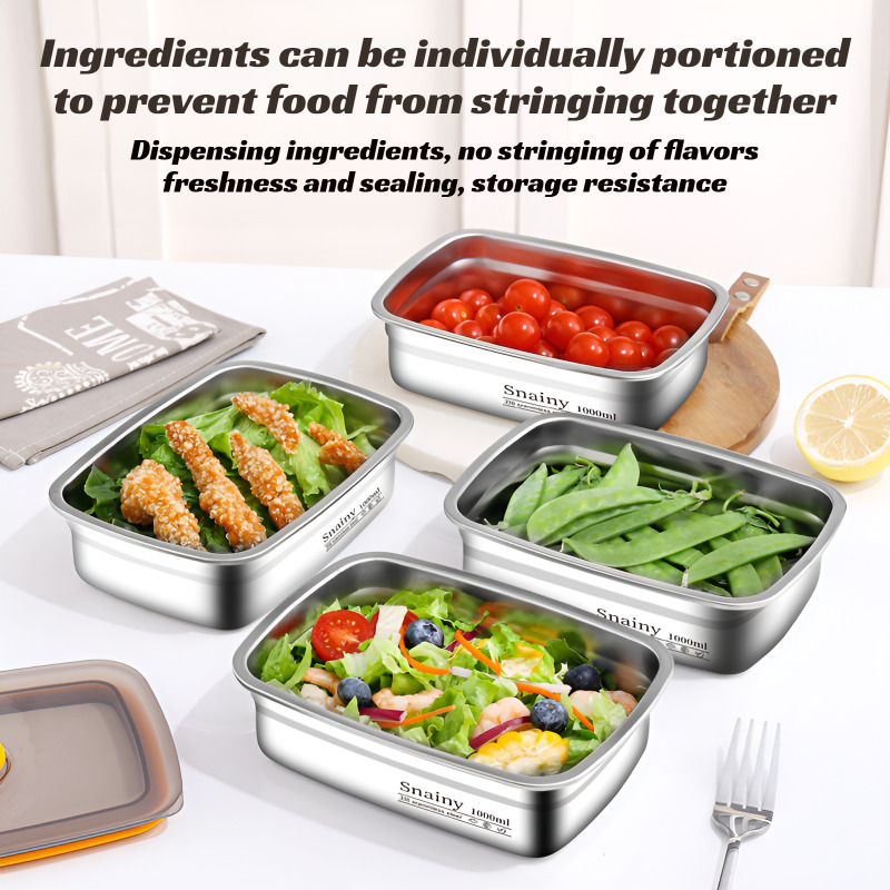 Premium Paslanmaz Çelik Gıda S - Meal Prep Containers Xl incelemesi ve fiyatı