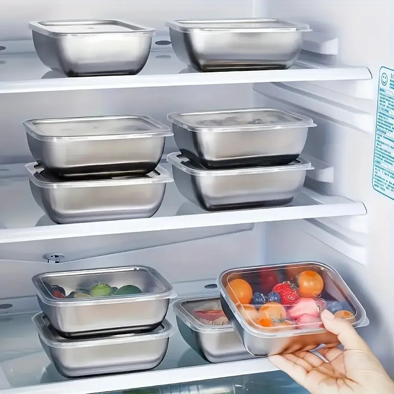 5 adet Paslanmaz Çelik Gıda De - Meal Prep Containers Xl incelemesi ve fiyatı