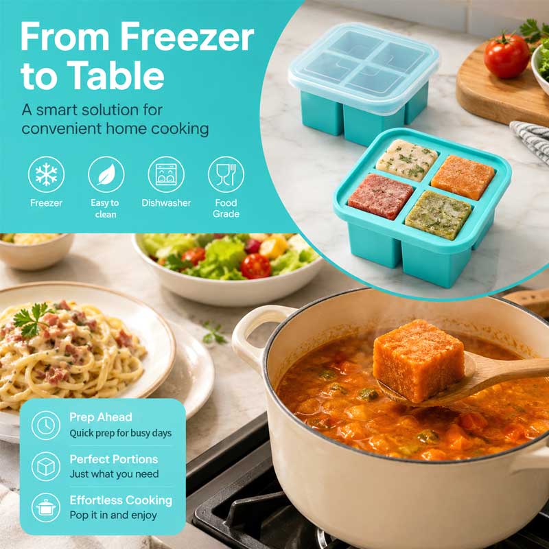 Silikon 4 Bölmeli Kapaklı Yiye - Meal Prep Easy incelemesi ve fiyatı