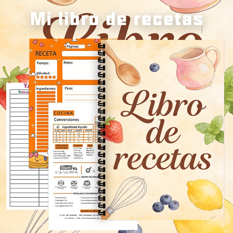 A5 Kağıt İspanyolca Tarif Kita - Meal Prep Recipes Healthy incelemesi ve fiyatı