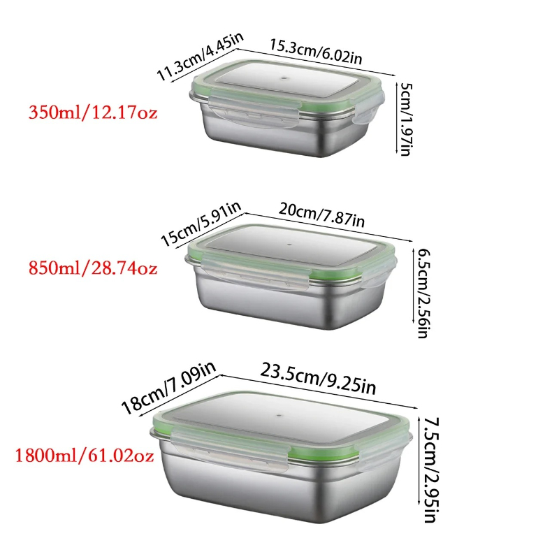 304 Paslanmaz Çelik Öğle Yemeğ - Stainless Bento Box incelemesi ve fiyatı