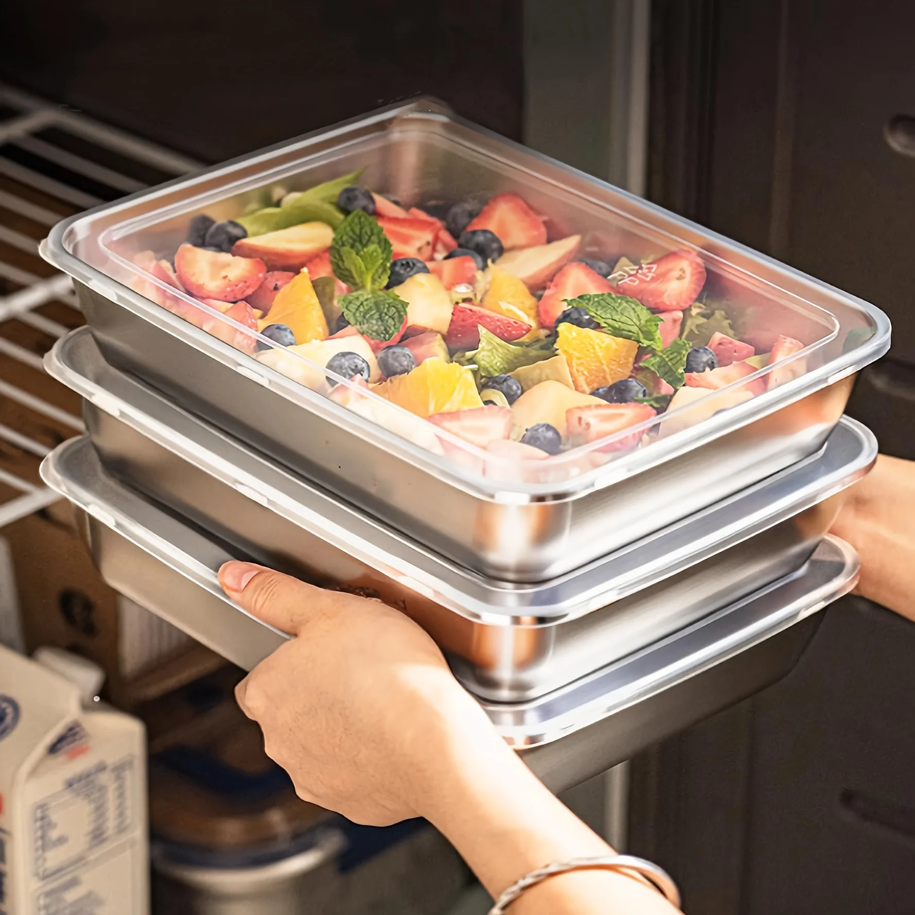 3 adet Paslanmaz Çelik Gıda Sa - Stainless Bento Box incelemesi ve fiyatı