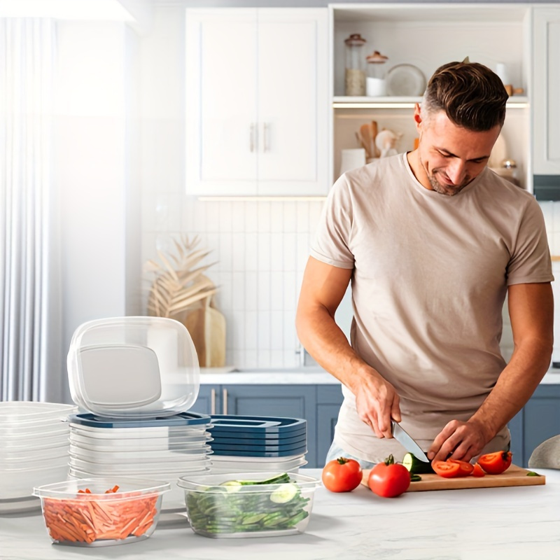 6'lı Şeffaf İstiflenebilir Pla - Meal Prep Containers Xl incelemesi ve fiyatı