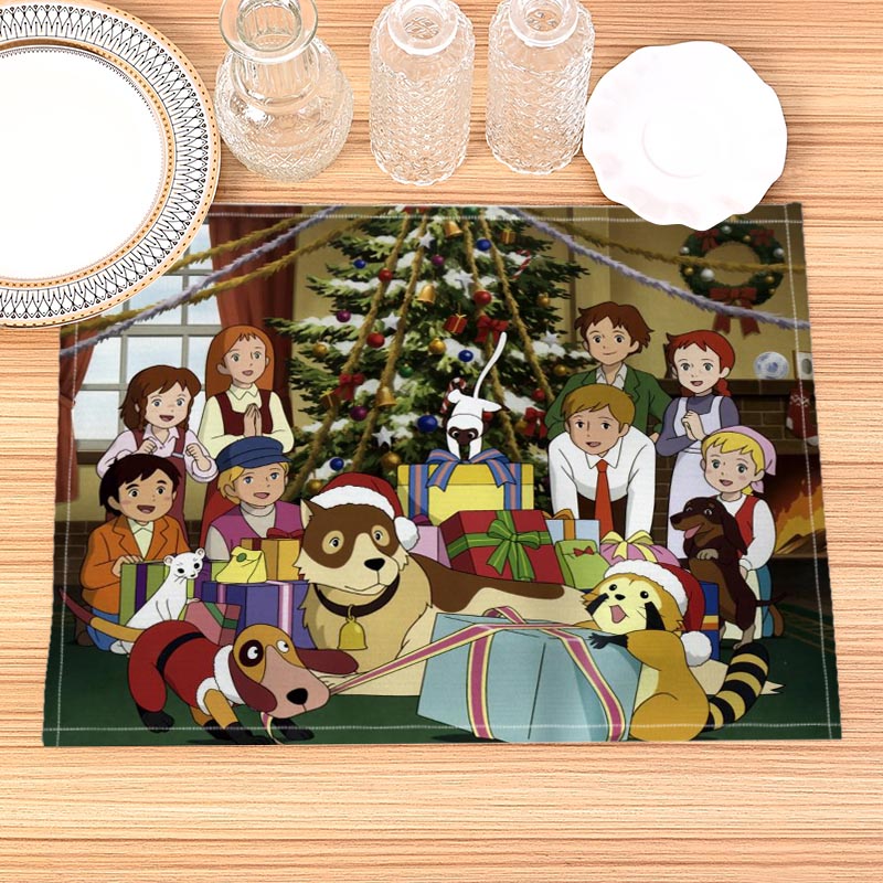 Papa' Gambalunga Baskı Keten Y - Food Prep Mat incelemesi ve fiyatı