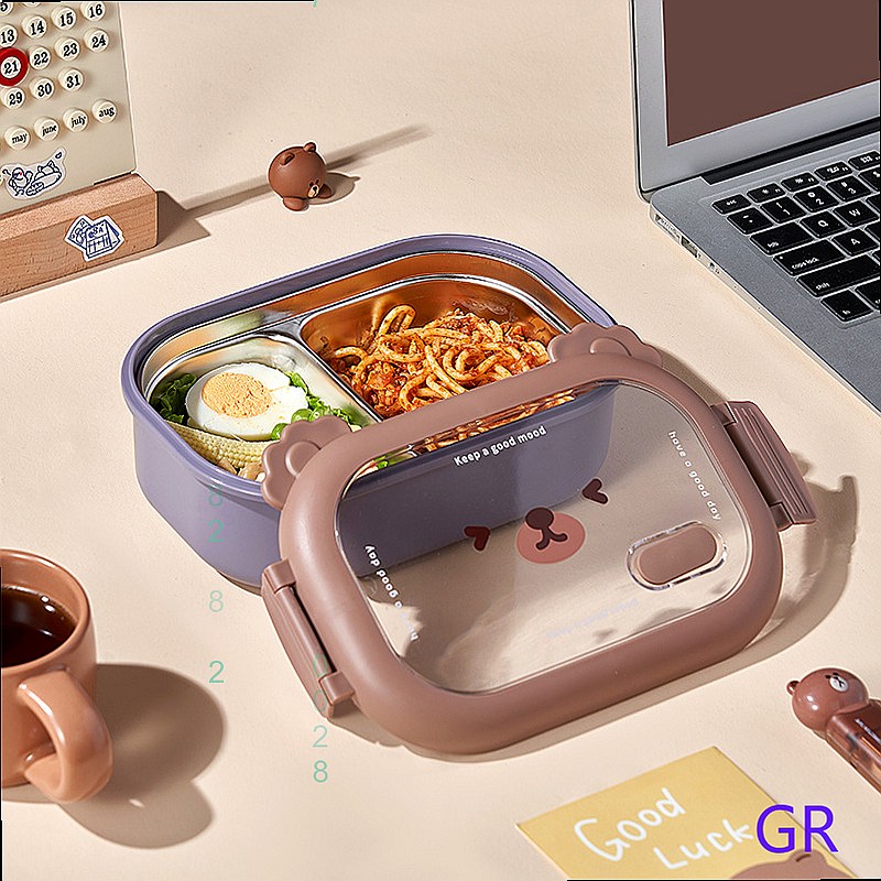 Sevimli Ayıcıklı Paslanmaz Çel - Stainless Bento Box incelemesi ve fiyatı
