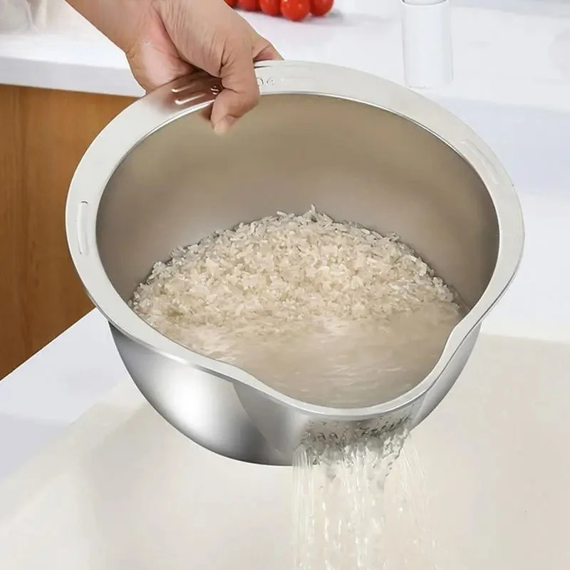 Paslanmaz Çelik Pirinç Yıkama  - Meal Prep Rice incelemesi ve fiyatı