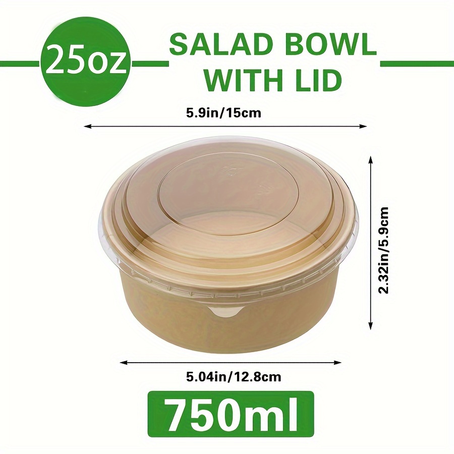 25Oz/750Ml 25/50'li Paket Kapa - Meal Prep Dinners incelemesi ve fiyatı