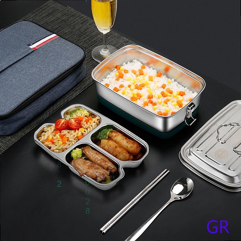 304 Paslanmaz Çelik Öğle Yemeğ - Stainless Bento Box incelemesi ve fiyatı