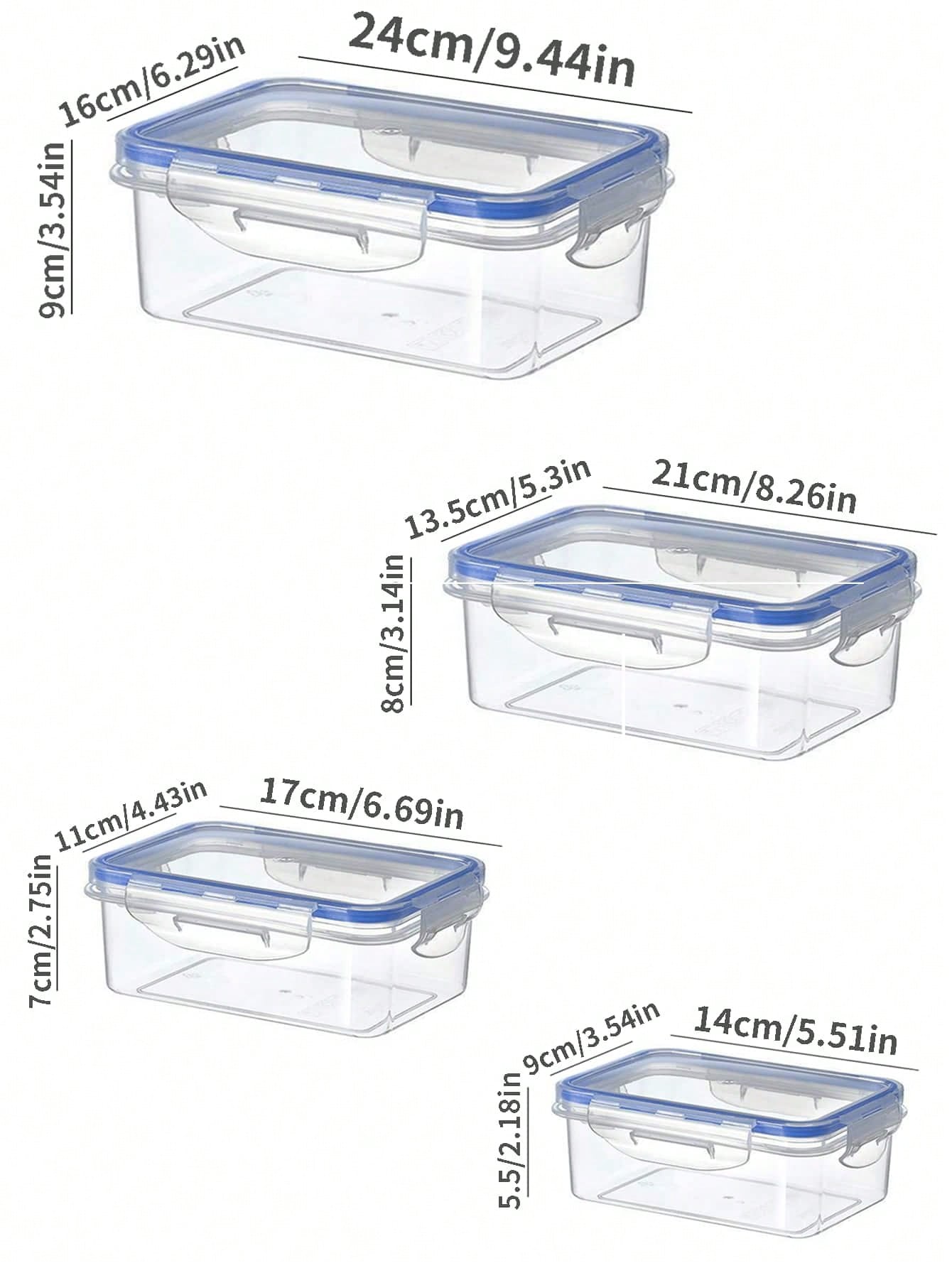 Kapaklı mühürlü dikdörtgen buz - Meal Prep Containers Xl incelemesi ve fiyatı